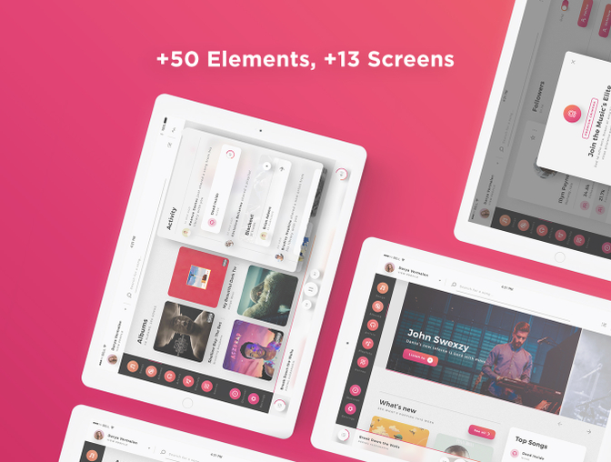 Ui-kit и иконки для начинающих веб дизайнеров